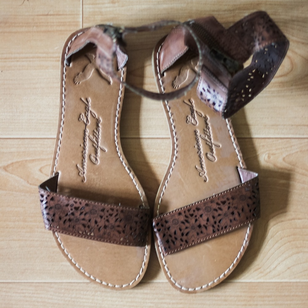 American Eagle Ankle Strap Sandals